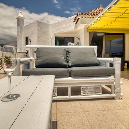 Penthouse Sea View Jacuzzy Terrace & Pool Apartment Playa Fanabe Exterior photo