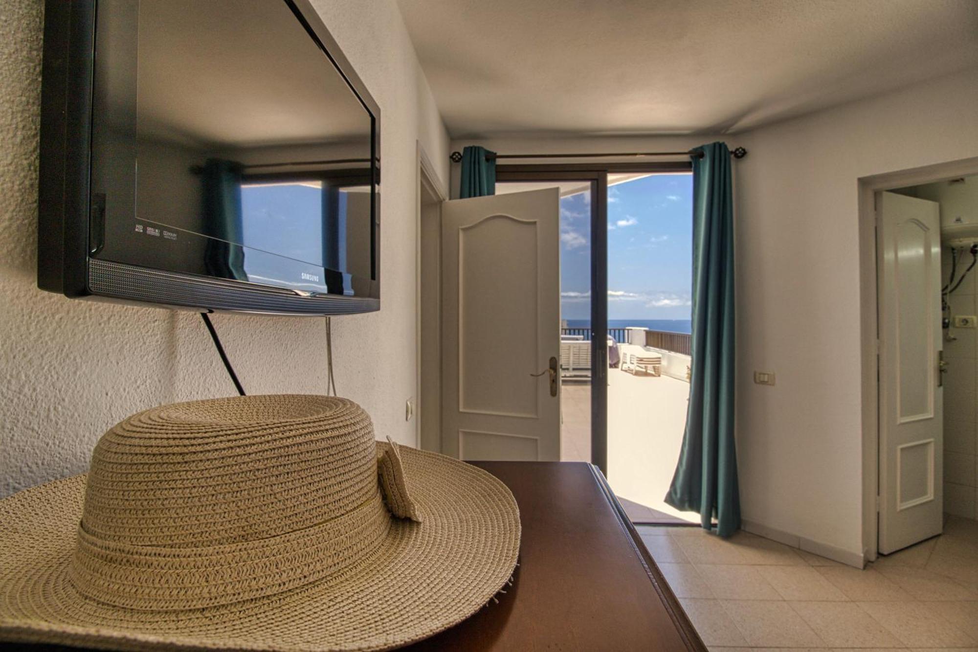 Penthouse Sea View Jacuzzy Terrace & Pool Apartment Playa Fanabe Exterior photo