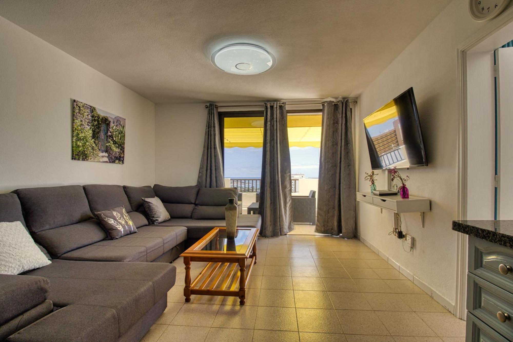 Penthouse Sea View Jacuzzy Terrace & Pool Apartment Playa Fanabe Exterior photo