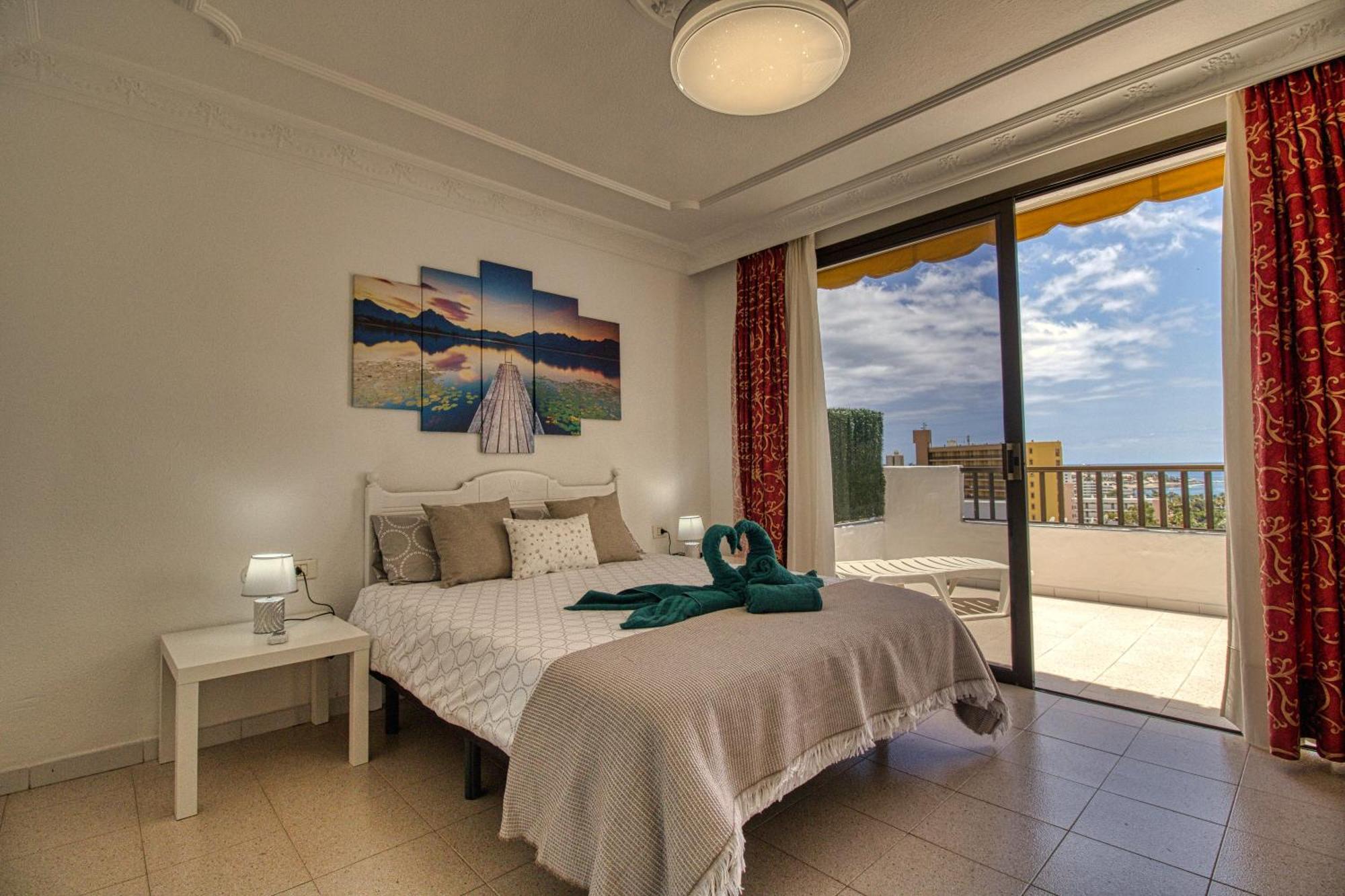 Penthouse Sea View Jacuzzy Terrace & Pool Apartment Playa Fanabe Exterior photo