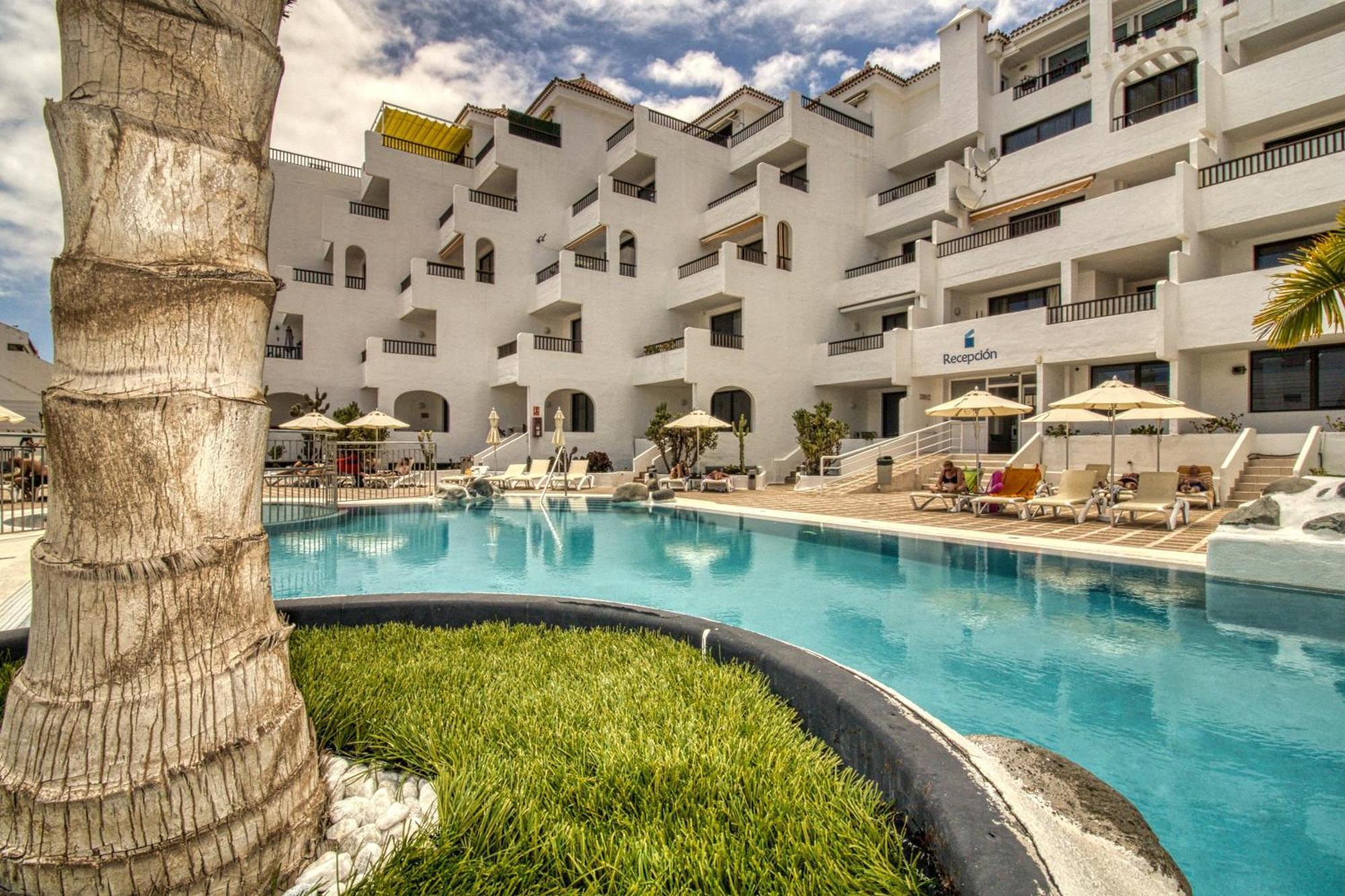Penthouse Sea View Jacuzzy Terrace & Pool Apartment Playa Fanabe Exterior photo