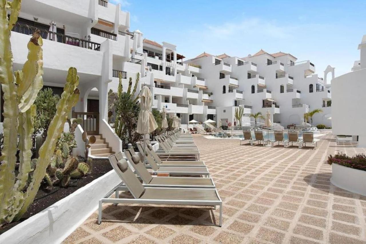 Penthouse Sea View Jacuzzy Terrace & Pool Apartment Playa Fanabe Exterior photo